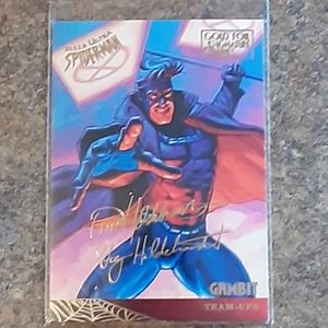 Fleer Ultra Spider-Man Gold Foil Signature Series